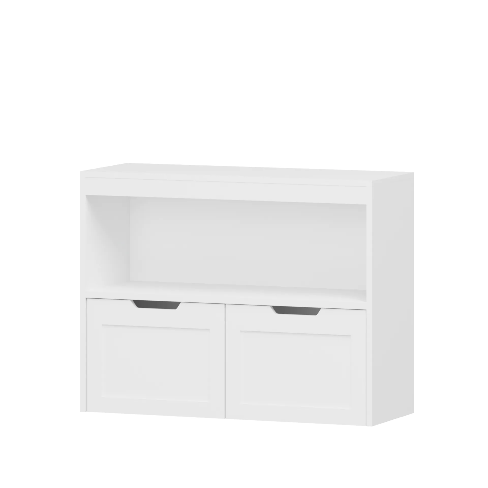 Book Organizer, Toy Storage Cabinet Organizer, White — detail 10