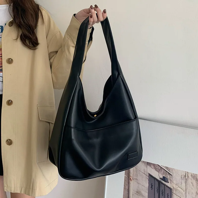 Fashion Tote Bag Large Capacity Casual Shoulder Bag Women's Commuting Handbag College Student — detail 4