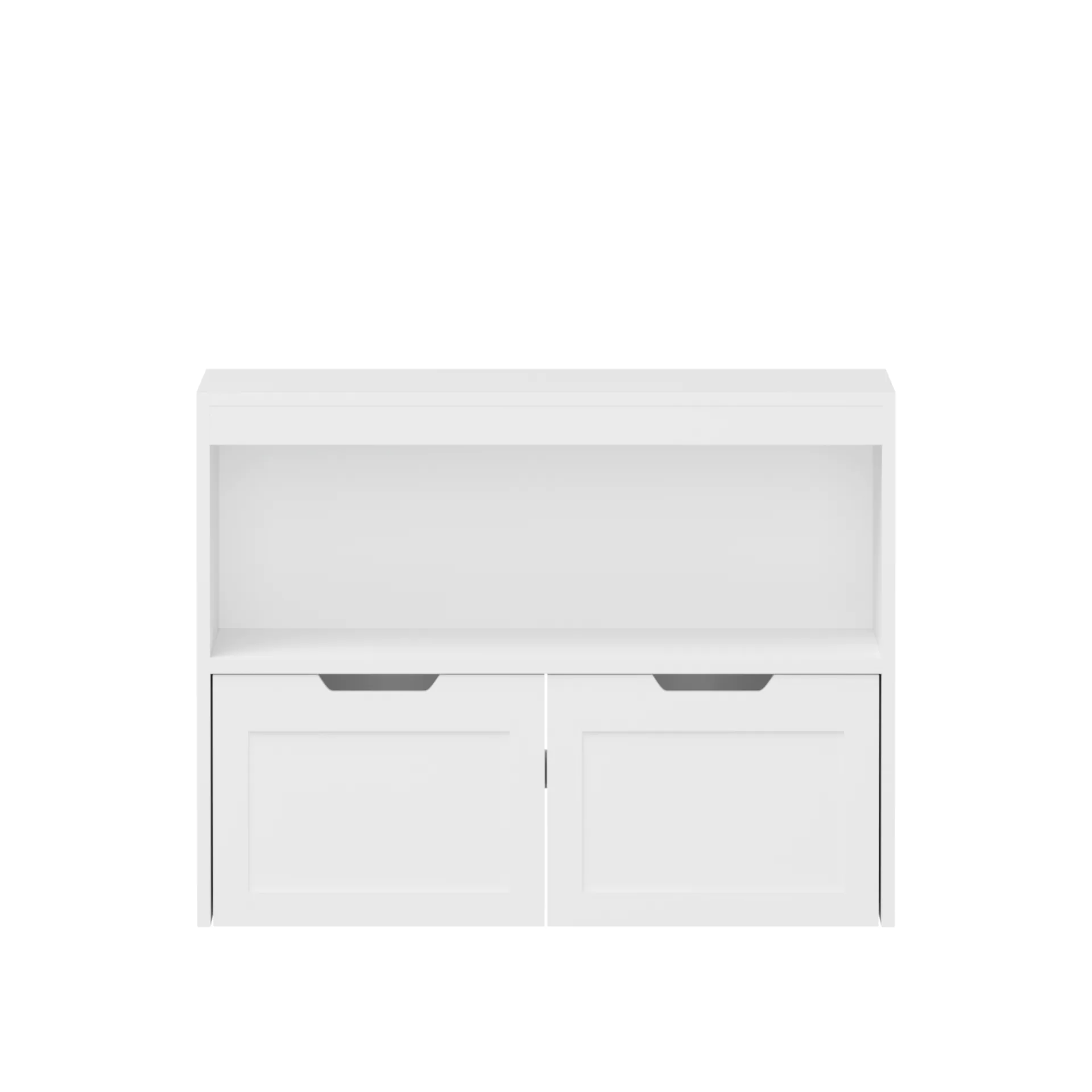 Book Organizer, Toy Storage Cabinet Organizer, White — detail 9