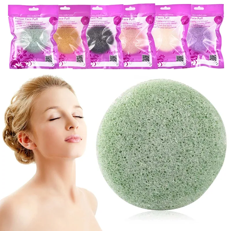 Konjac Facial Sponges - 3 Pack