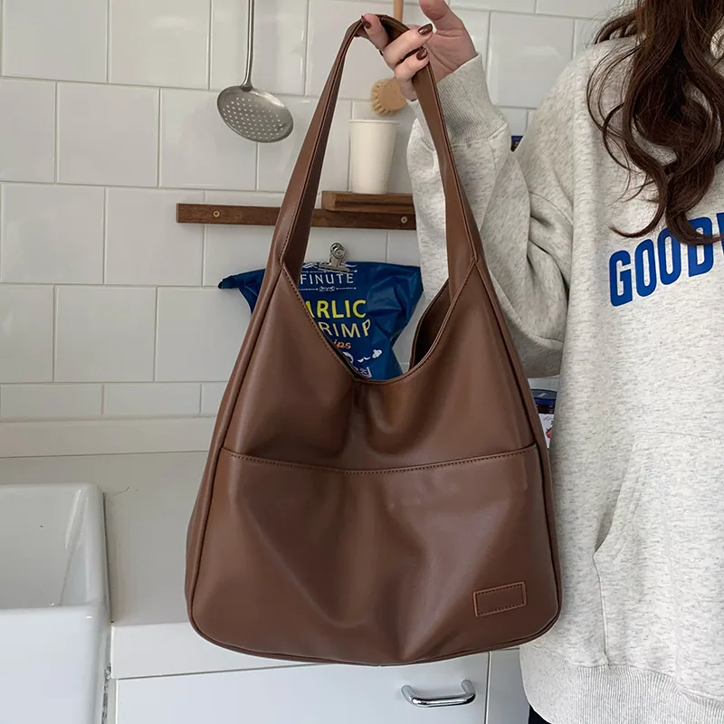 Fashion Tote Bag Large Capacity Casual Shoulder Bag Women's Commuting Handbag College Student — detail 6