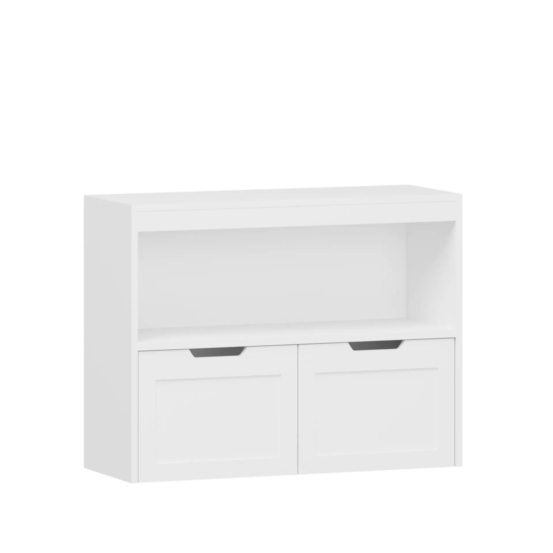 Book Organizer, Toy Storage Cabinet Organizer, White — detail 11
