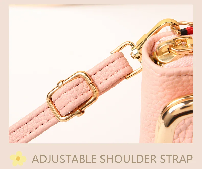 Flower Embroidery Phone Bag With Lock Buckle Outdoor Long Wallet Fashion Shoulder And Crossbody Bags — detail 8